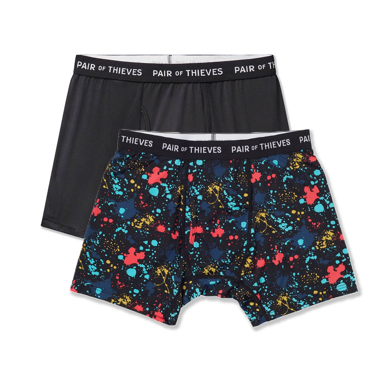 SuperFit Mesh Boxer Briefs, 2-Pack, Assorted Colors